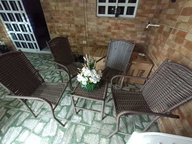 Conjunto de terraço vime- Valor a negociar 