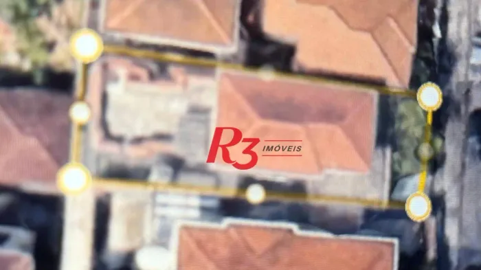 Terreno à venda, 300 m² por R$ 1.600.000,00 - Campo Grande - Santos/SP
