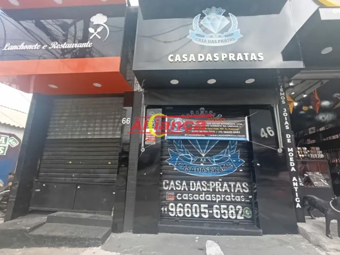 SALÃO COMERCIAL COM 35M² À LOCAÇÃO NO CENTRO DE GUARULHOS POR R$ 4.500,00