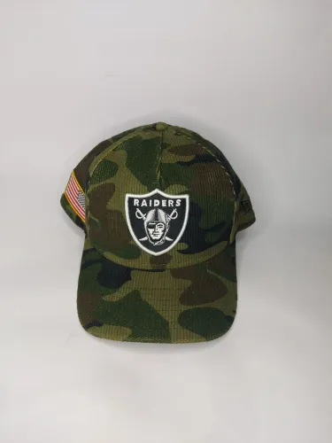 Boné Oakland Raiders camuflado - New era - Modelo: 9forty - Snapback - Nfl