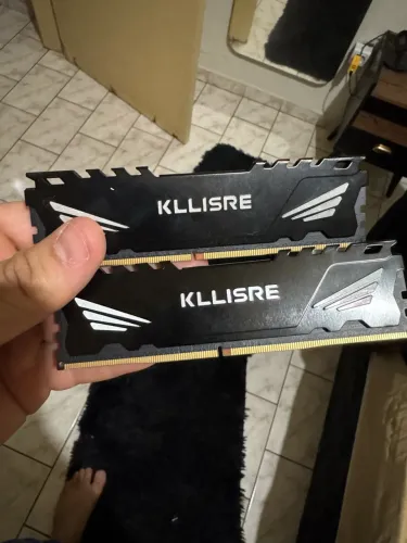 Kit Memória RAM 16GB (2x8GB) DDR4 2666MHz Kllisre CL19