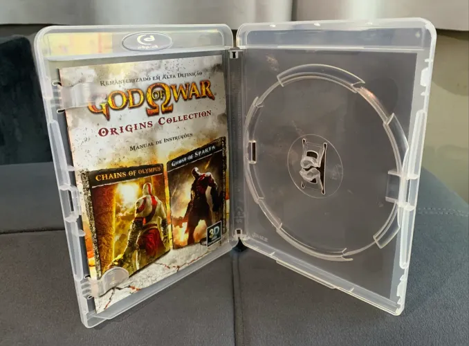 Estojo do God Of War ORIGINS COLLECTION.