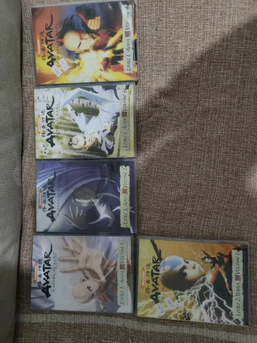 DVDs Avatar: A Lenda de Aang