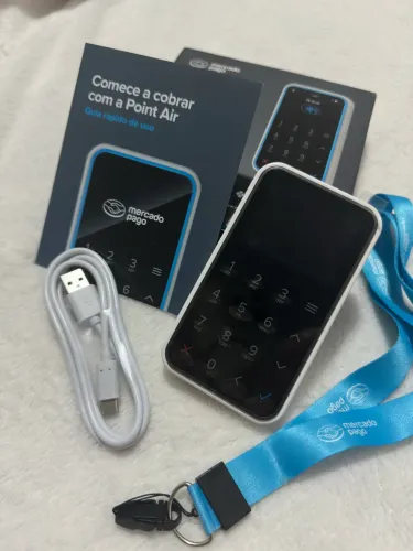 Maquininha de Cartão Nova na Caixa Mercado Pago + Chip ilimitado
