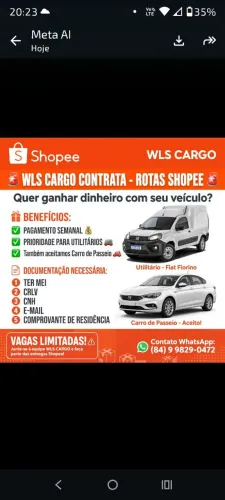 Sua oportunidade chegou