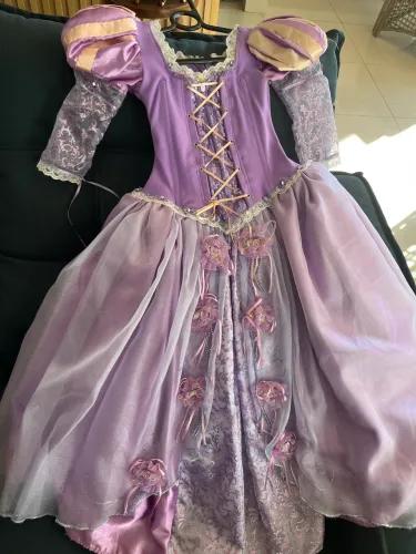 Vestido infantil princesa Rapunzel (Enrolados)