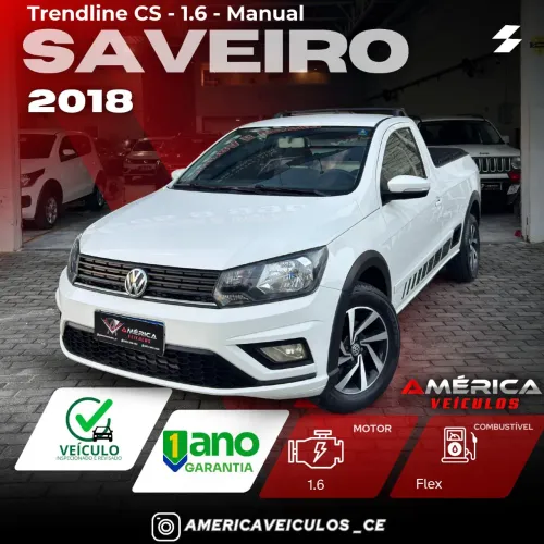 Volkswagen Saveiro Trendline 1.6 T.flex 8V 2018