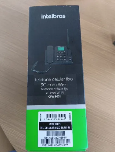 Telefone celular fixo Intelbras 