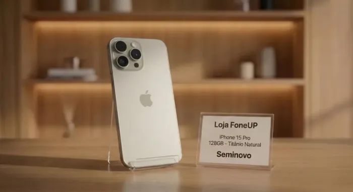 iPhone 15 Pro 128GB | Bateria 87% | Garantia 90 dias
