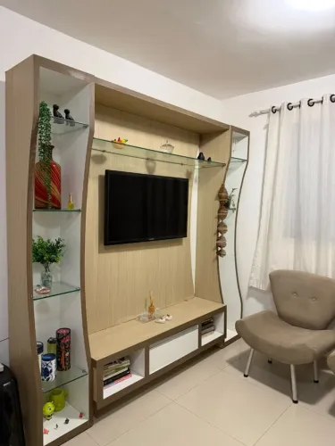 Apartamento mobiliado para alugar em Camaçari condomínio fechado