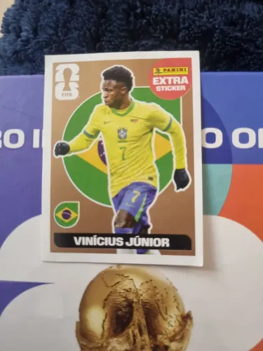 Figurinhas extra Vini Junior