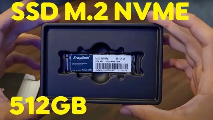 SSD XrayDisk M.2 512GB 2100MBPS NVMe PCLe 3.0x4