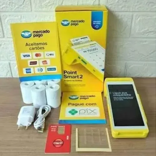 MÁQUINA DE CARTÃO POINT SMART 2 MERCADO PAGO