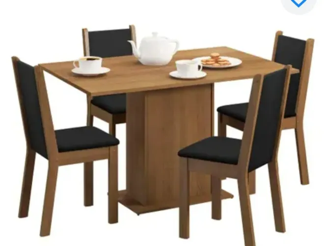 Conjunto de mesa 04 cadeiras