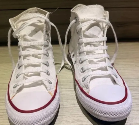 Tênis all star branco cano alto num 42 - original - NOVO