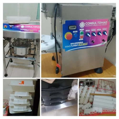 Maquinas para produzir  salgados e churros