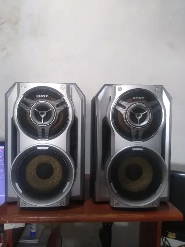 Caixas de Som Originais Sony SS-RG660 (2), total 240 Watts RMS (Estudo proposta)