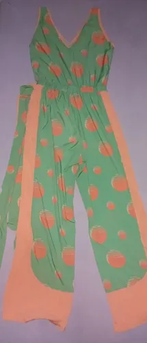 macacão regina salomão estampado tamanho 42