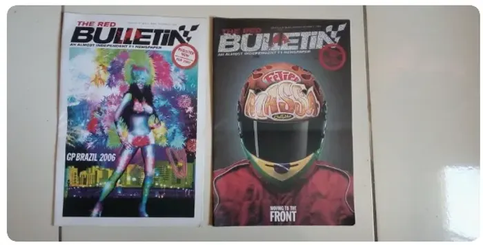Revista The Red Bulletin GP Brasil 2006