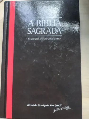 Bíblia ACF - Capa dura, com referências cruzadas