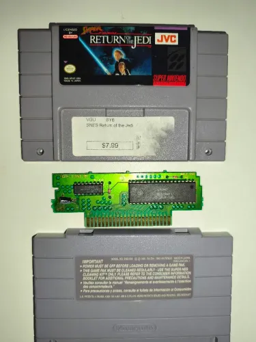 Jogo Snes  star Wars return of Jedi original 