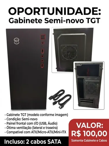 GABINETE TGT SEMI-NOVO