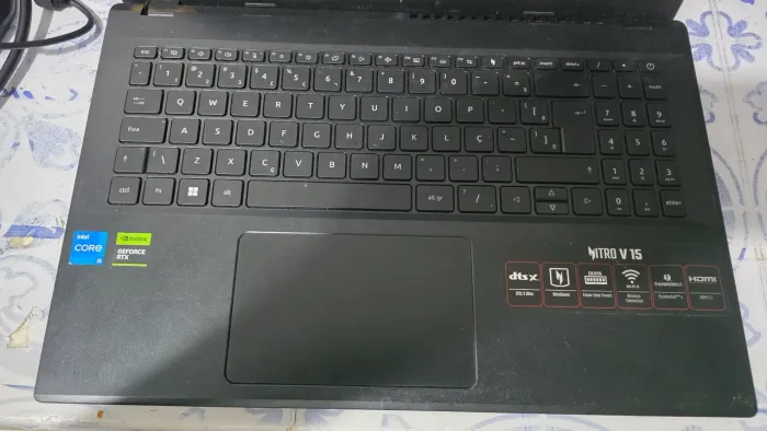 Notebook Gamer Acer Nitro V15 - Intel Core i5 13ª Gen | 16GB RAM | RTX 3050
