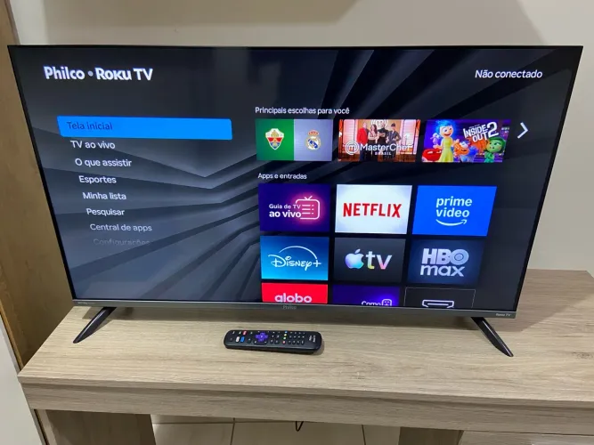 Tv smart Philco full hd zera borda infinita