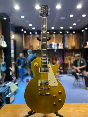 Epiphone Standard Top Gold - Elegância, Qualidade e Timbre Incomparável! ? 