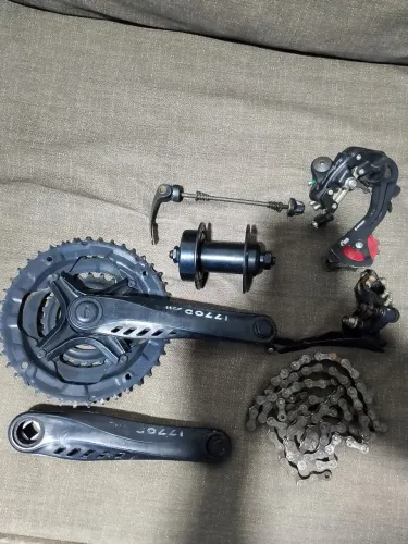 Peças para bicicleta