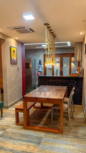 Apartamento térreo na Coroa do Meio