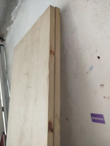Folhas de porta nova