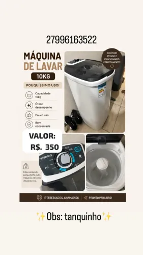 Tanquinho de lavar roupas