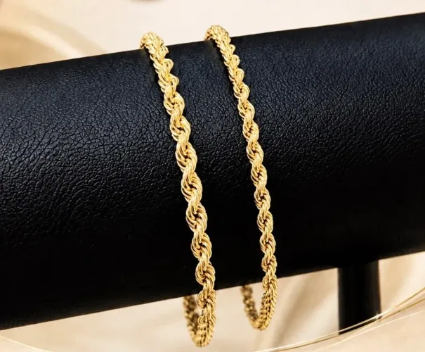 Pulseiras Trancelim em Ouro 18k 750