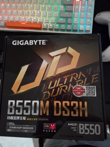kit Ryzen 5 3600 + b550m ds3h gigabyte