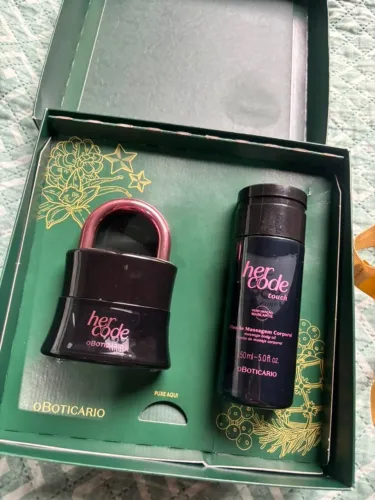 Kit Presente Natal Her Code Touch (2 itens) da marca O Boticário