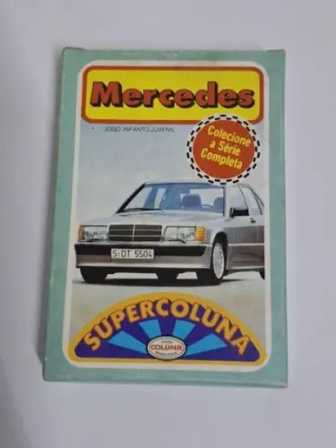 Jogo De Cartas Supercoluna Mercedes - Coluna / F.X. Schmid (Anos 80) Completo