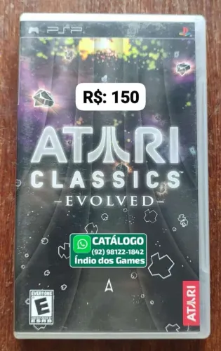 Atari Classics Evolved = R$: 150