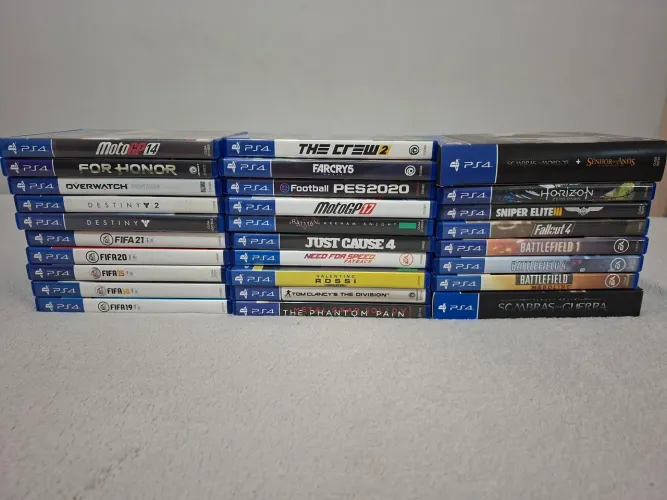 Lote 28 jogos PS4