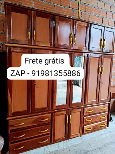 Guarda - roupa casal grande novo fabricação própria!