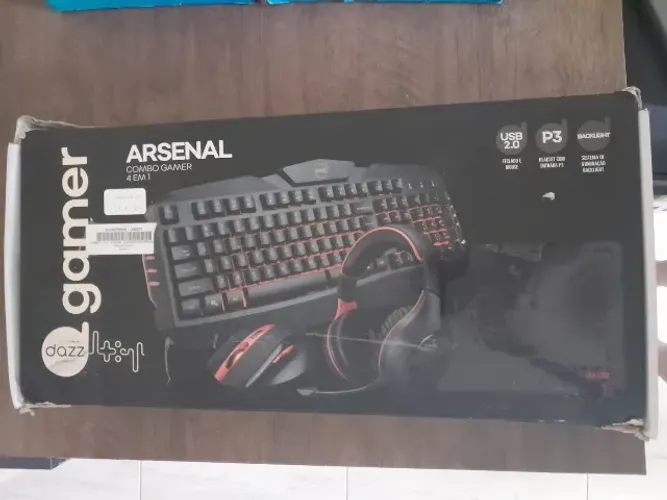 ARSENAL GAMER COMBO GAMER 4 EM 1