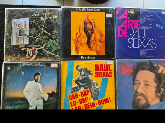 Vinil coletânea rock Raul Seixas