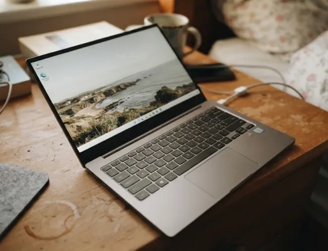 Notebook Samsung Prata Impecável, Semi Novo!