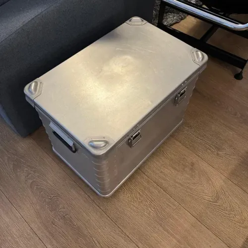 Bau aluminio alemão ZARGES com rodinha