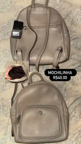 Mochila Bege Pequena