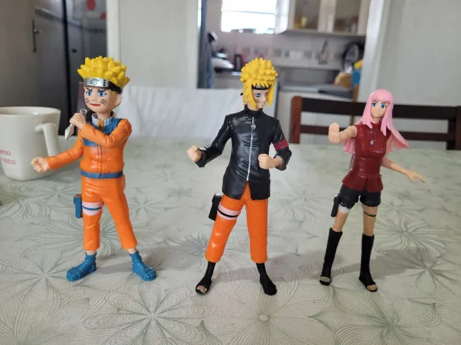 Bonecos Naruto
