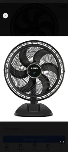 Ventilador Arno de mesa ultra silence force