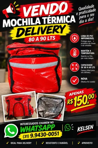 BAG PARA ENTREGAS