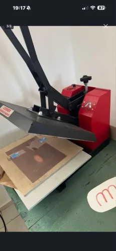 Prensa térmica para sublimação 
