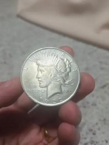 Moeda de 1 dollar americano 1922